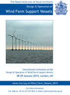 Wind Farm Support Vessel Conference Programme